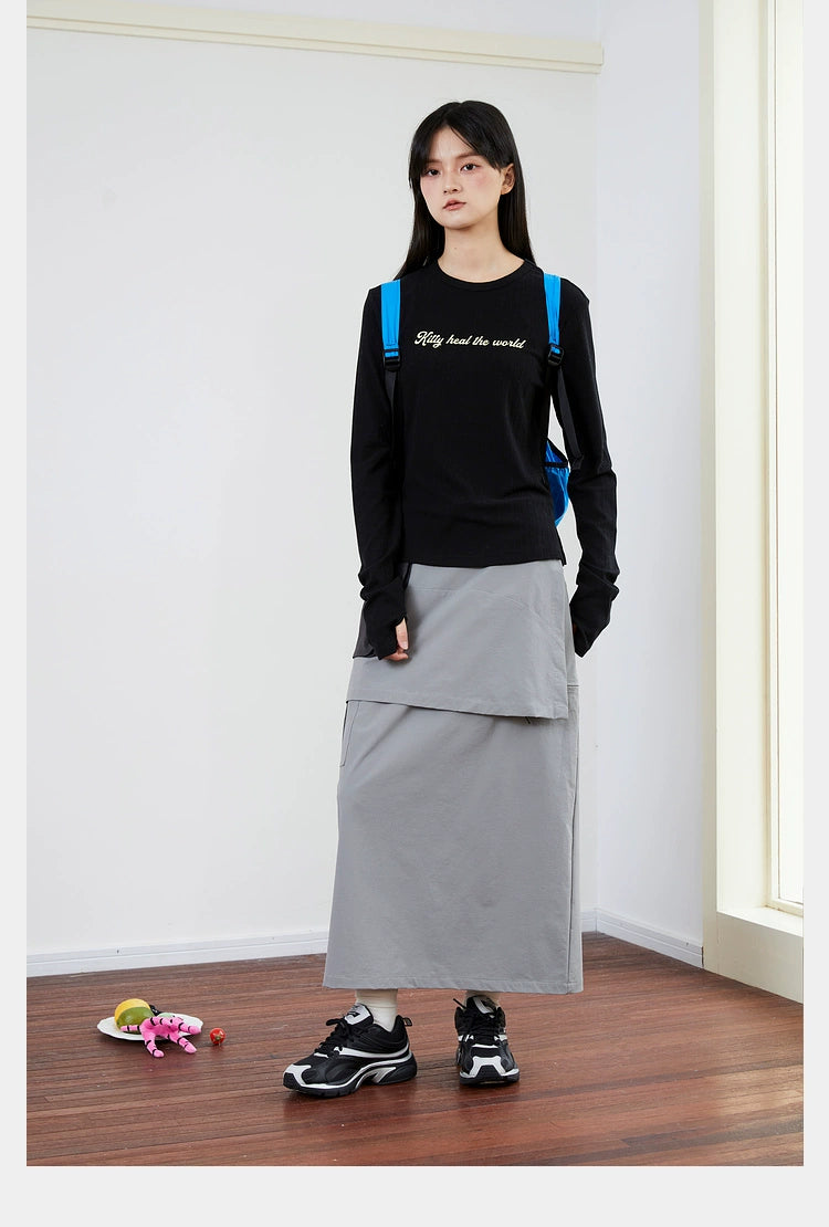 MoodLikeMe Removable Two-piece Outdoor Skirt