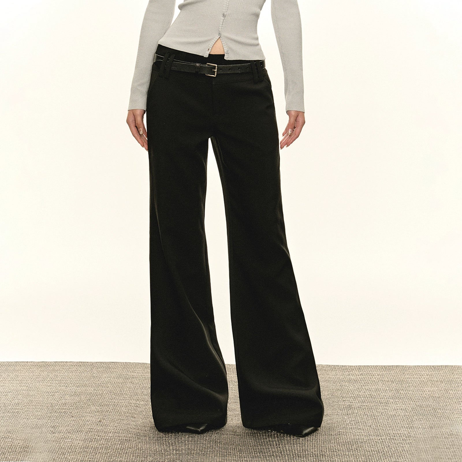 Ariseism Vintage Micro-Flared Trousers