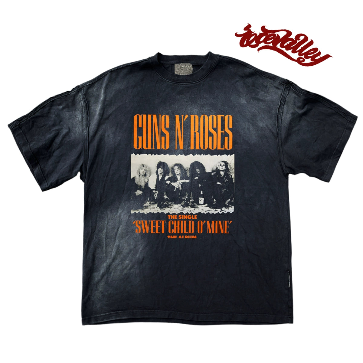 Wang Youbing Studio! GUN N ROSES 260g 100% Cotton Tee
