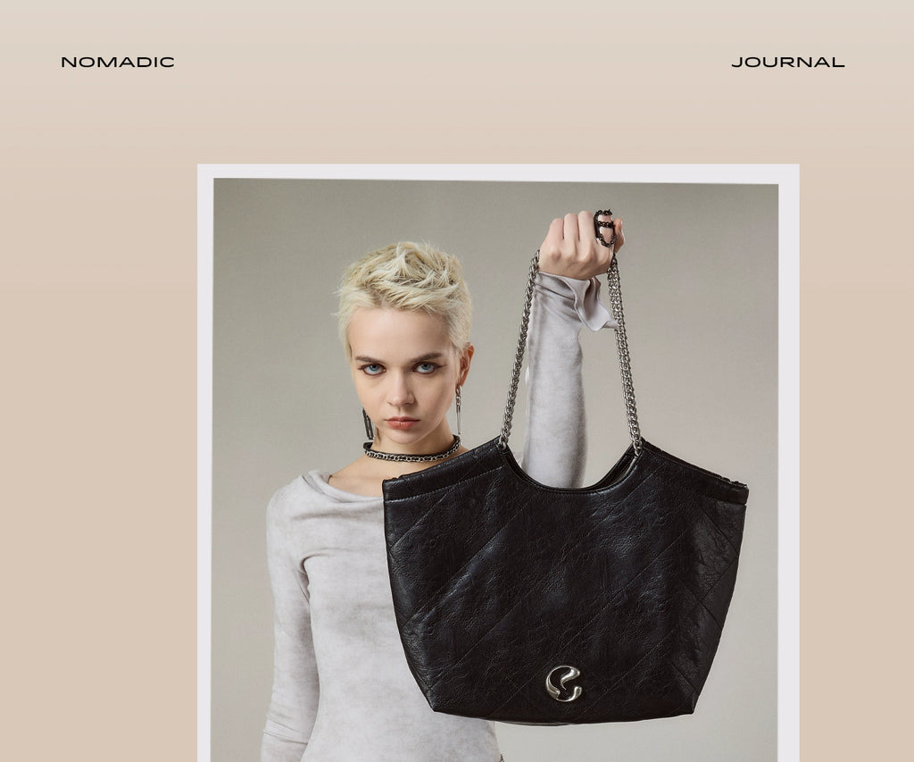 JACD Commuter Tote Bag Large Bag Shoulder Underarm Bag