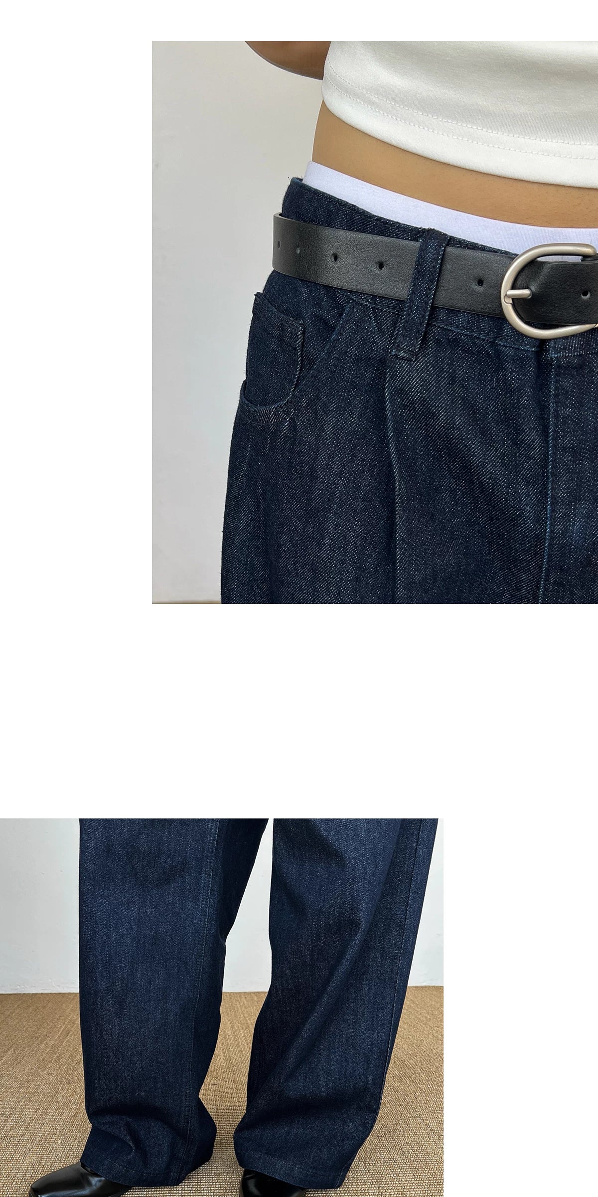 Chein Wide Leg Versatile Premium Jeans