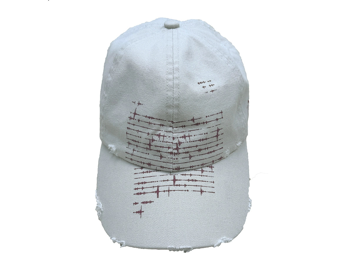 RICHILL Tape Print Busted Canvas Cap
