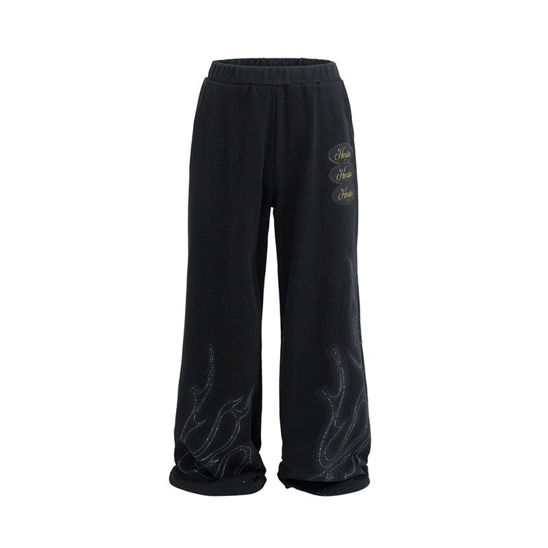 POH Flame Racing Theme Sweatpants