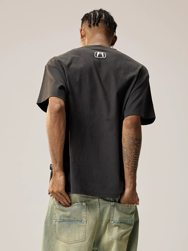 Remedy Spoof LOGO Street Tide Tee
