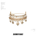 SUMIYAKI Pearl Love Pendant Bracelet
