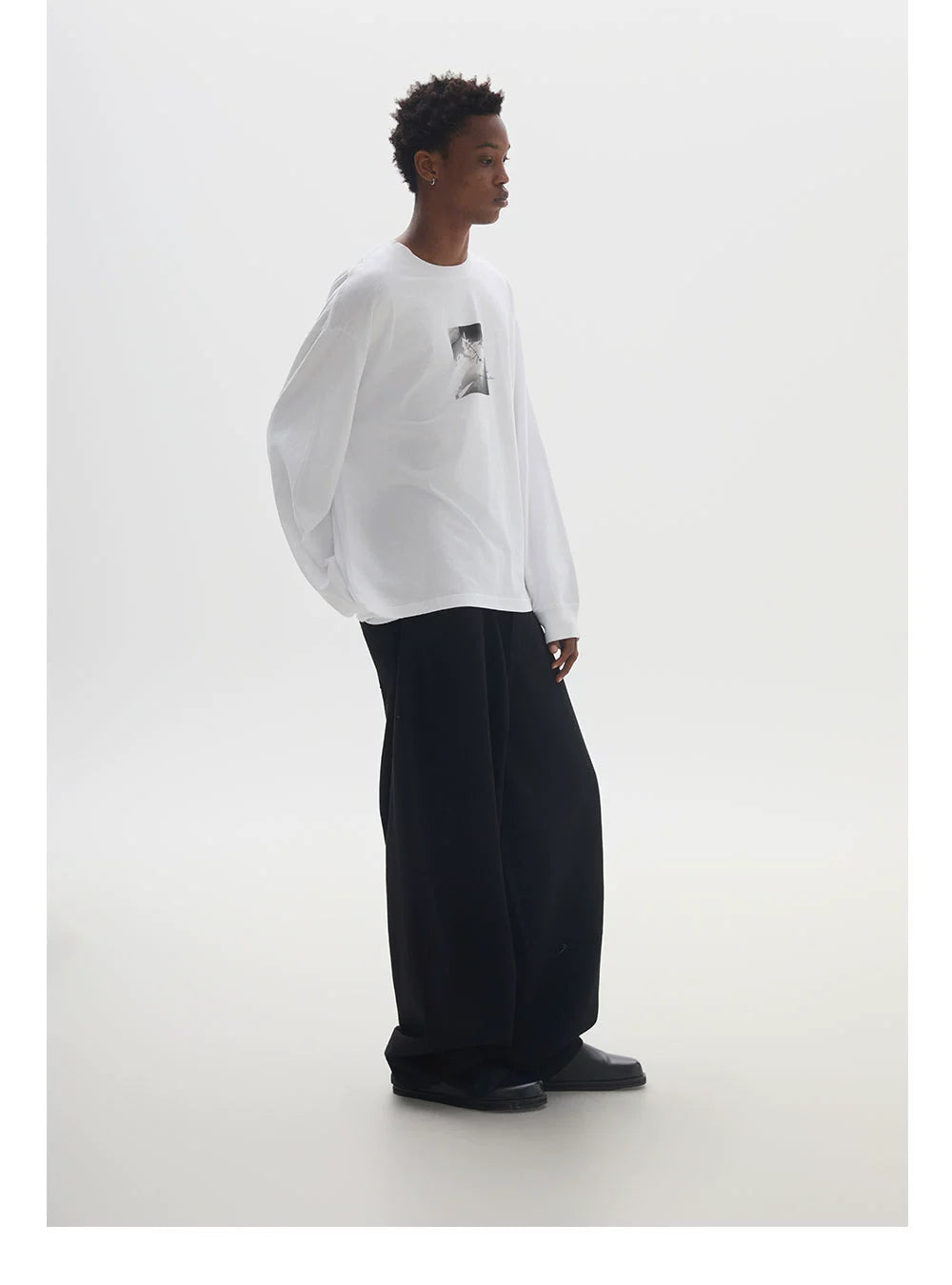 Anniehall Casual Digital Printing Long Sleeve