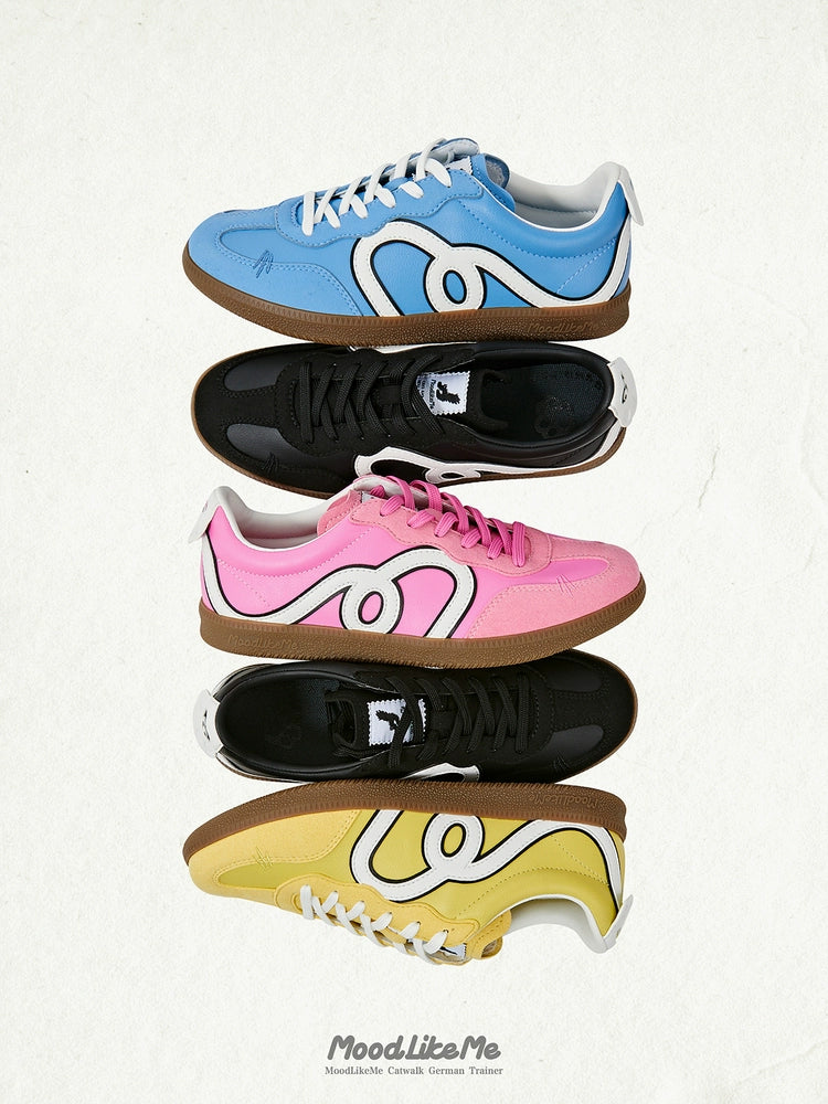 MoodLikeMe Contrast Retro Casual Shoes Board Shoes