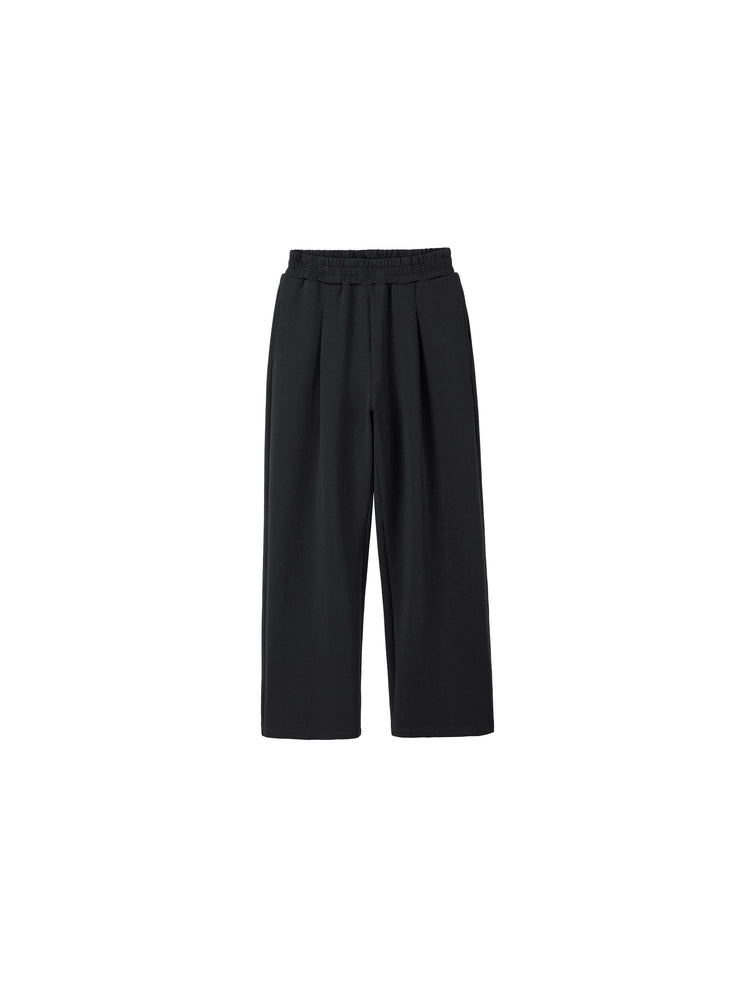 PLUS NO LOGO Lyocell Machete Straight Trousers