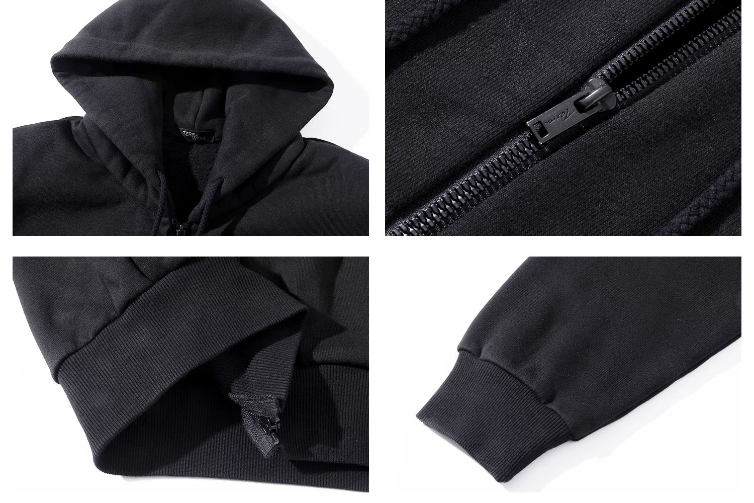 Terrawear Retro Wide Hooded Sweater