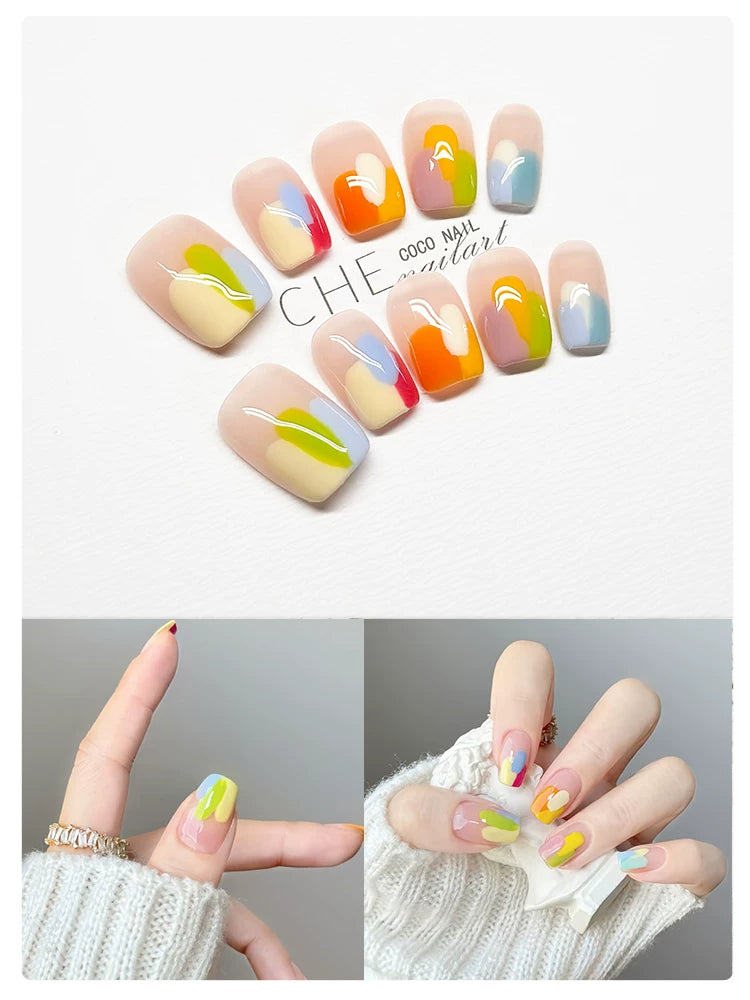 CoCo Advanced Whitening Handmade Nail Art Wear Nail