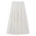 Cantonstory Simple High Waist Casual Skirt
