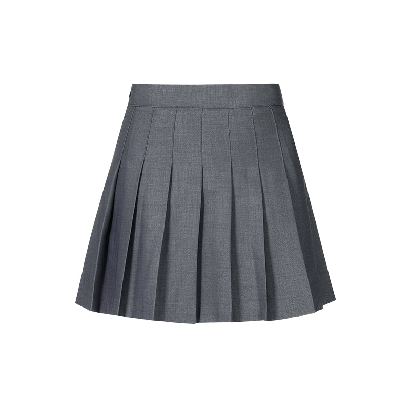 ABMY Card High Waist A Word Thin Sexy Suit Skirt