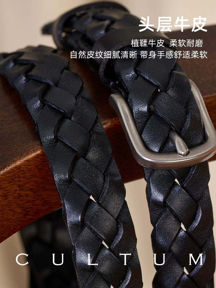 CULTUM Vintage Versatile Braided Belt