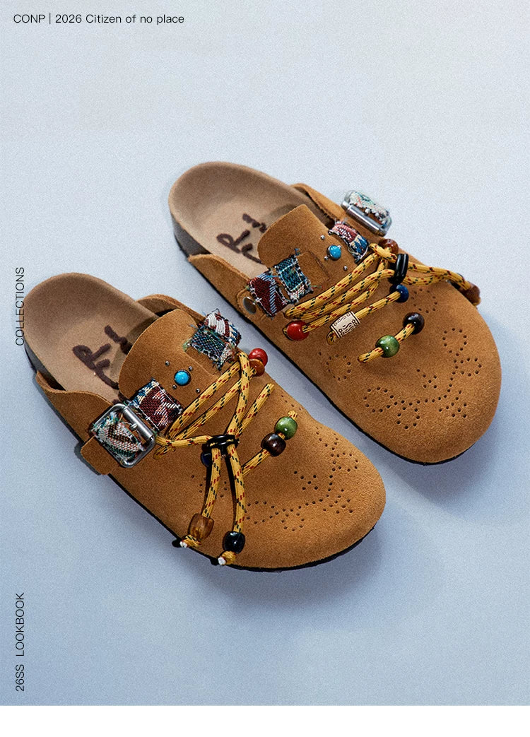CONP Fur Punched Bag Head Birkenstocks