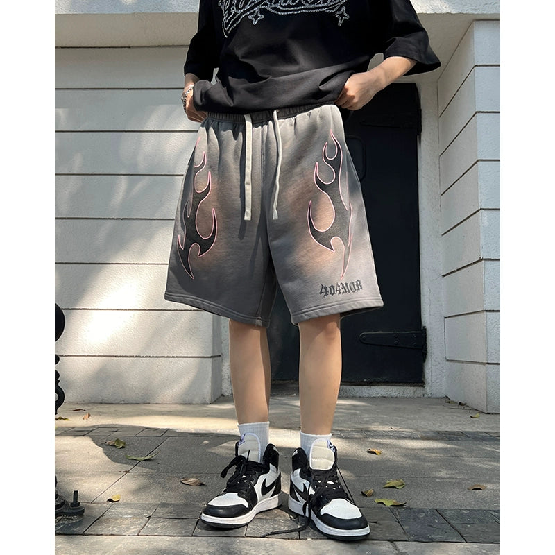 404MOB Flame shorts