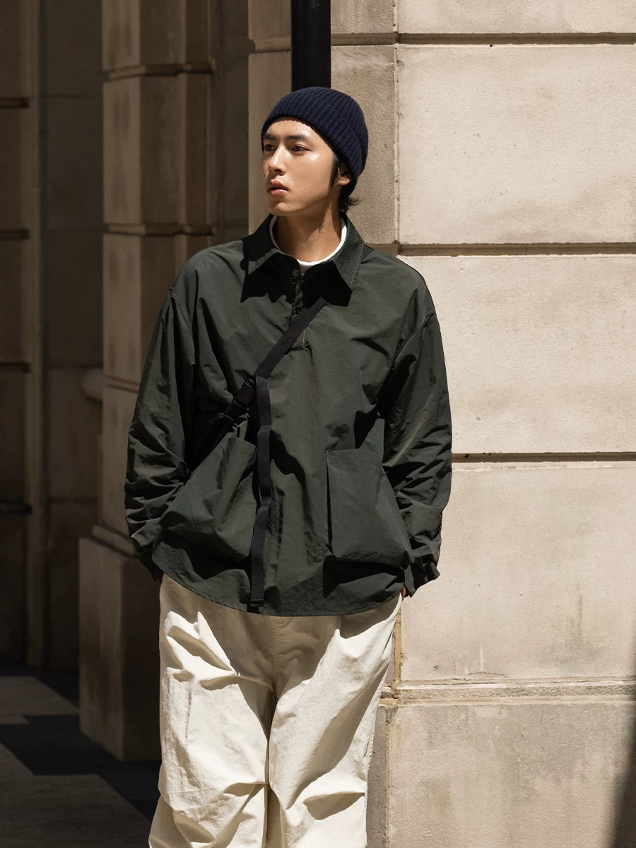 NOEARS Vintage Lapel Shirt