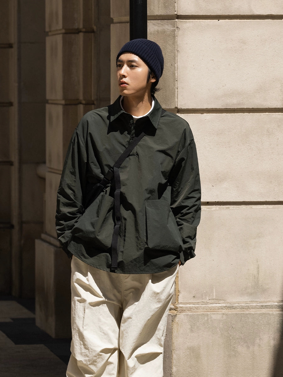 NOEARS Vintage Lapel Shirt