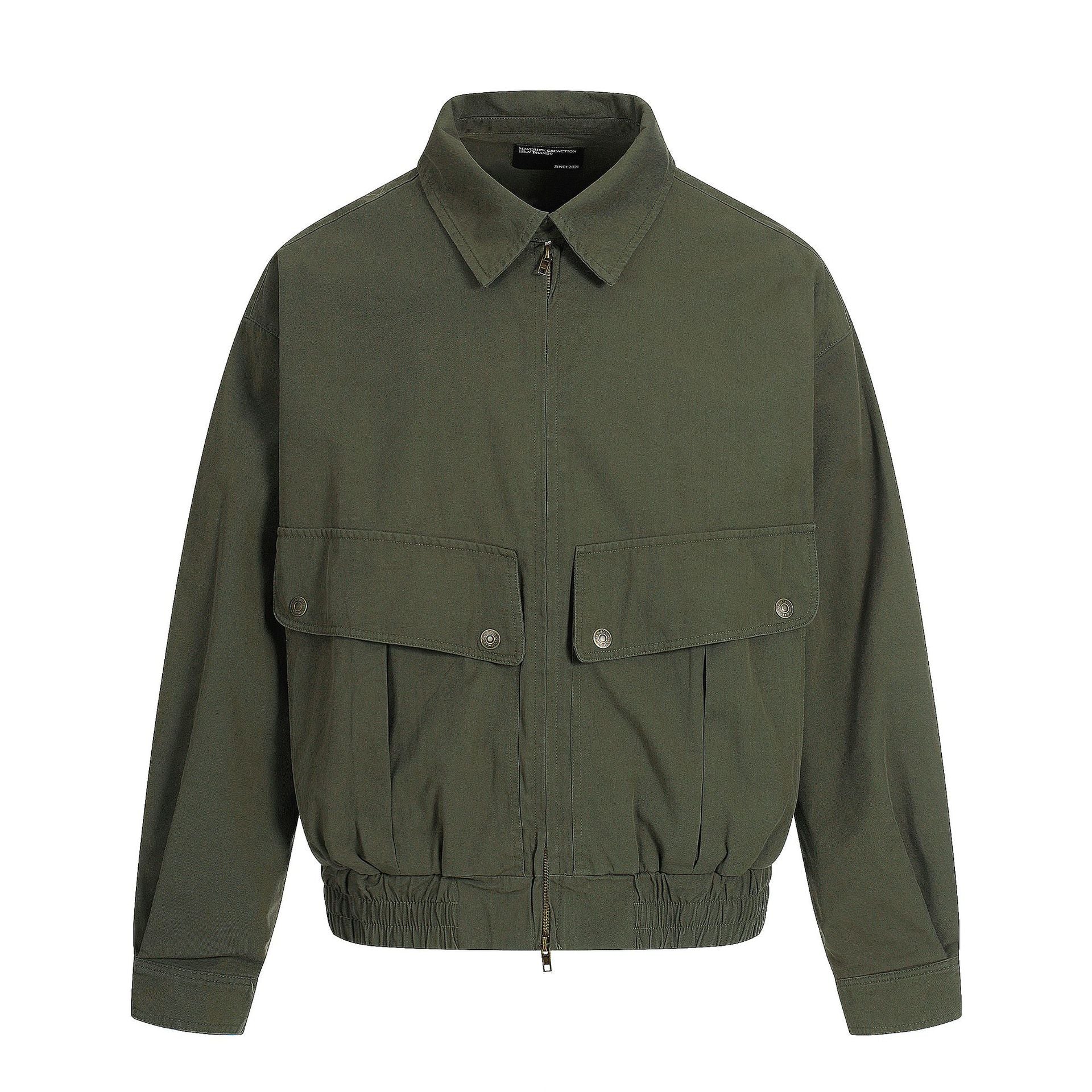 11KN Vintage Loose Lapel Casual Jacket