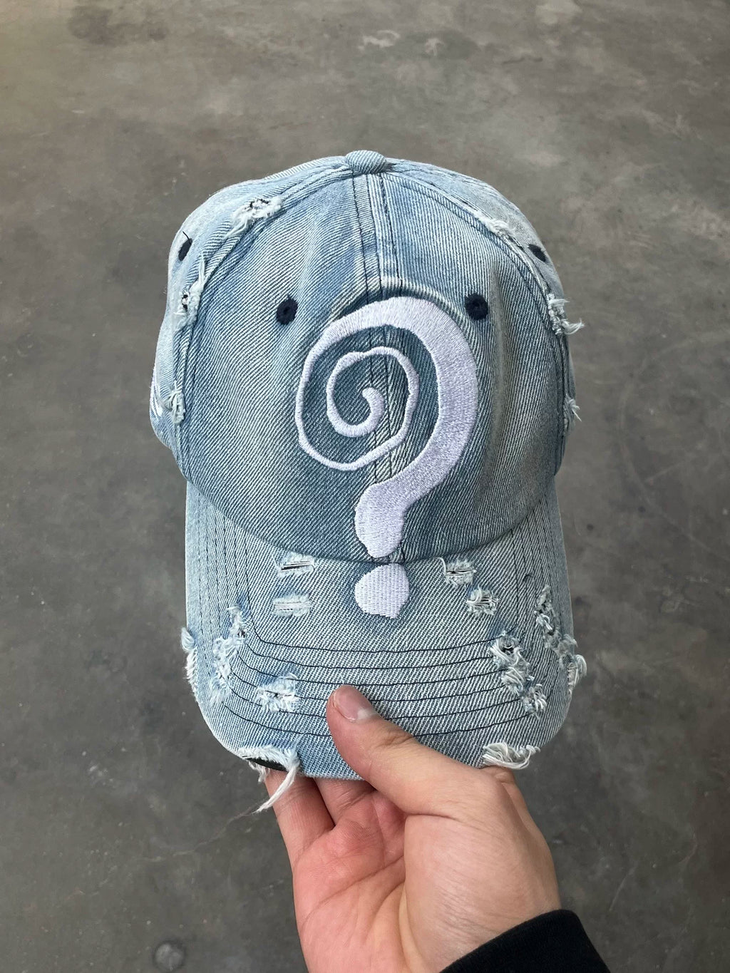 VULCAN Question Mark Embroidered Cap