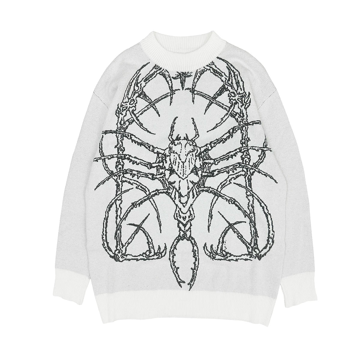 WETBODY Loose Crew Neck Casual Sweater
