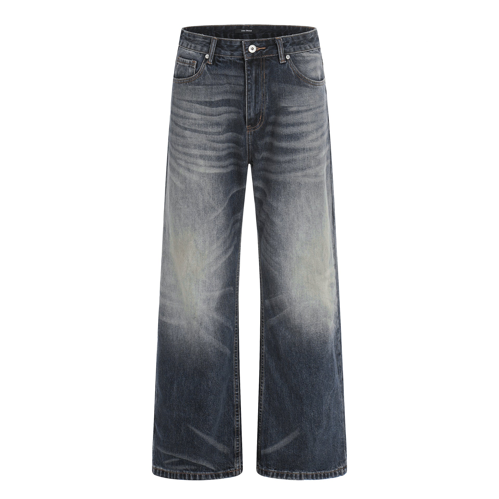 11KN Retro Straight and Micro-mop Jeans