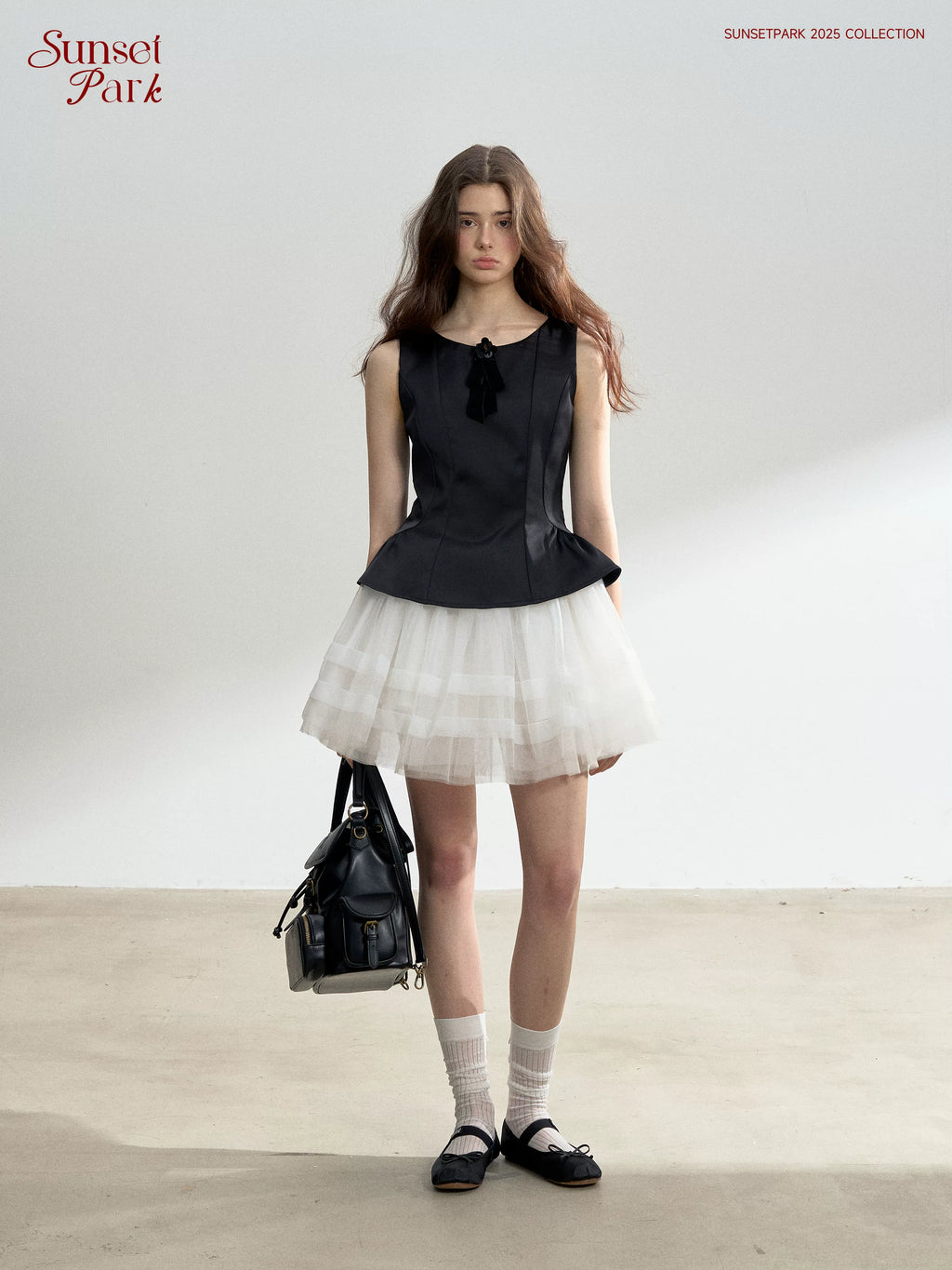 SunsetPark Lace Sleeveless Tank Skirt