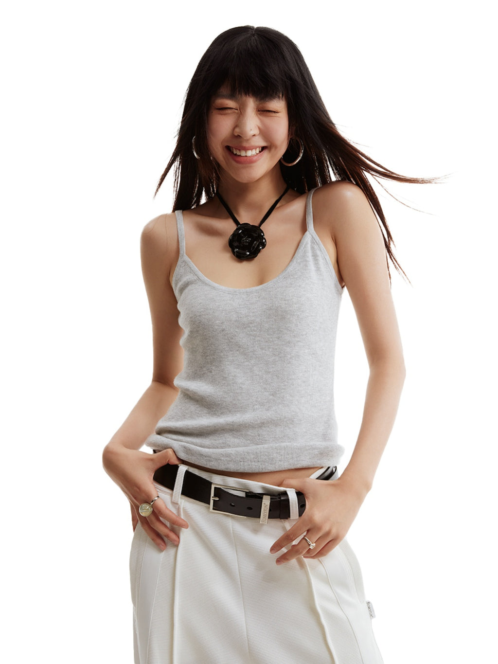 FUNKYFUN Knitted Sling Vest
