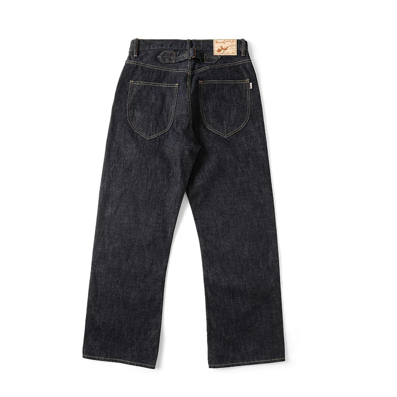 Mbbcar Retro High Waist Straight Jeans