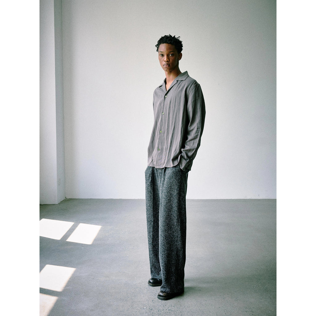 Anniehall Loose Anti-Wrinkle Drape Trousers