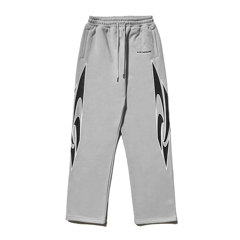 Remedy whirlpool R-shaped photoglue tide sweatpants