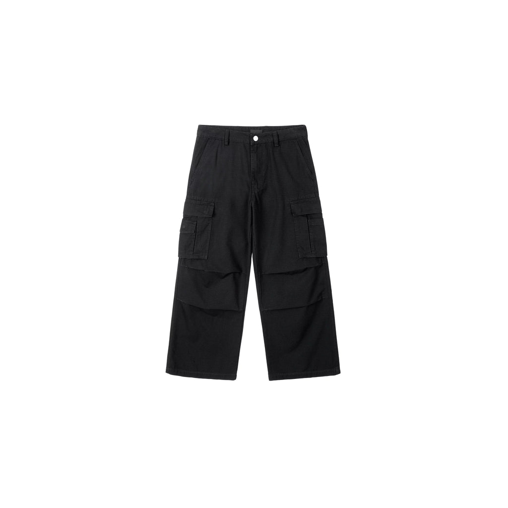 PLUS NO LOGO Washed Loose Wide-leg Cargo Pants