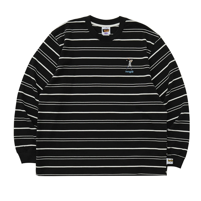 Battles Baseball Stripes Long Sleeves