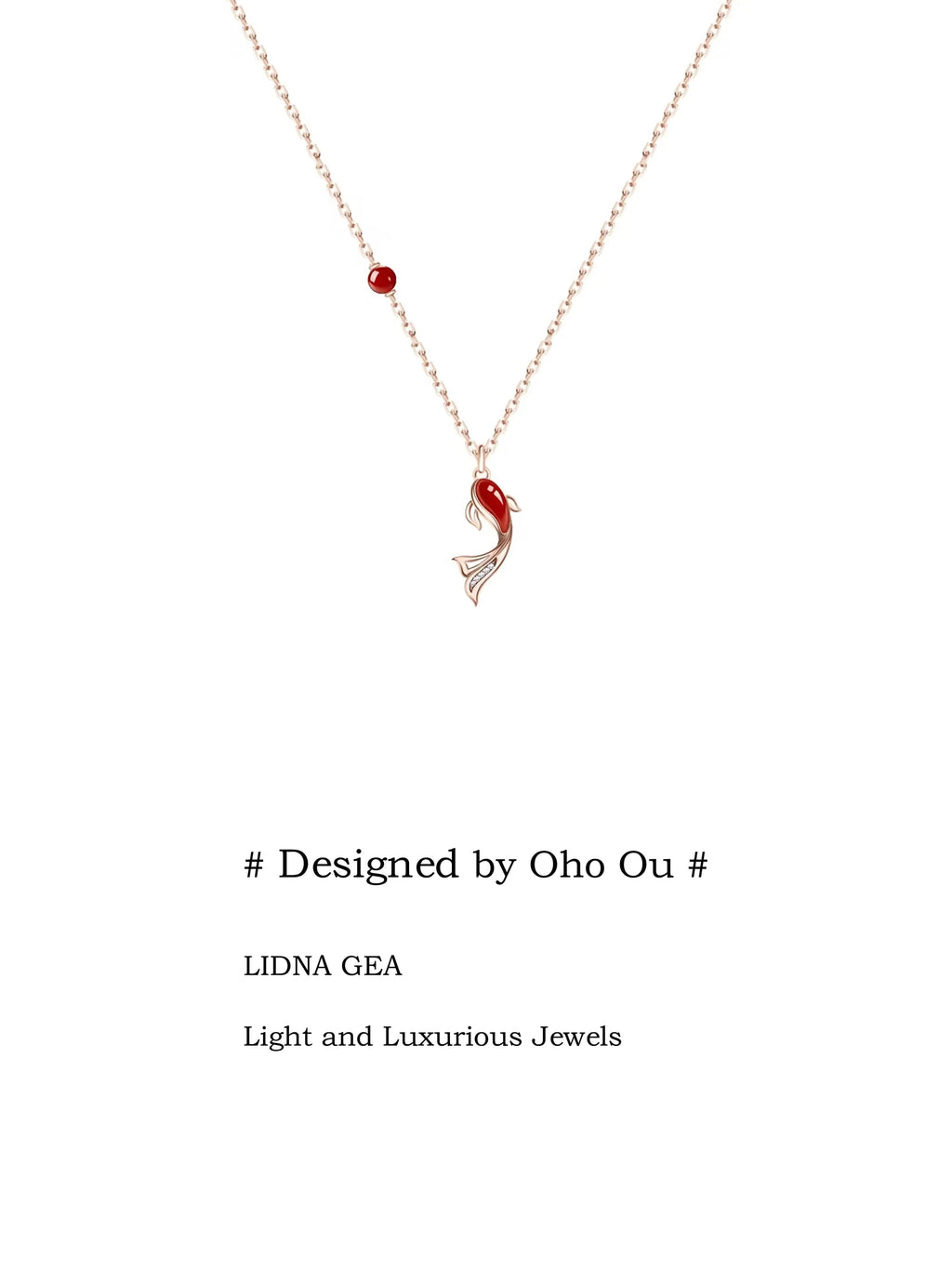 Oho Ou Koi Premium Light Luxury Necklace