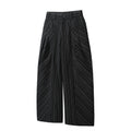 TZ Killer Striped Versatile Pleated Trousers