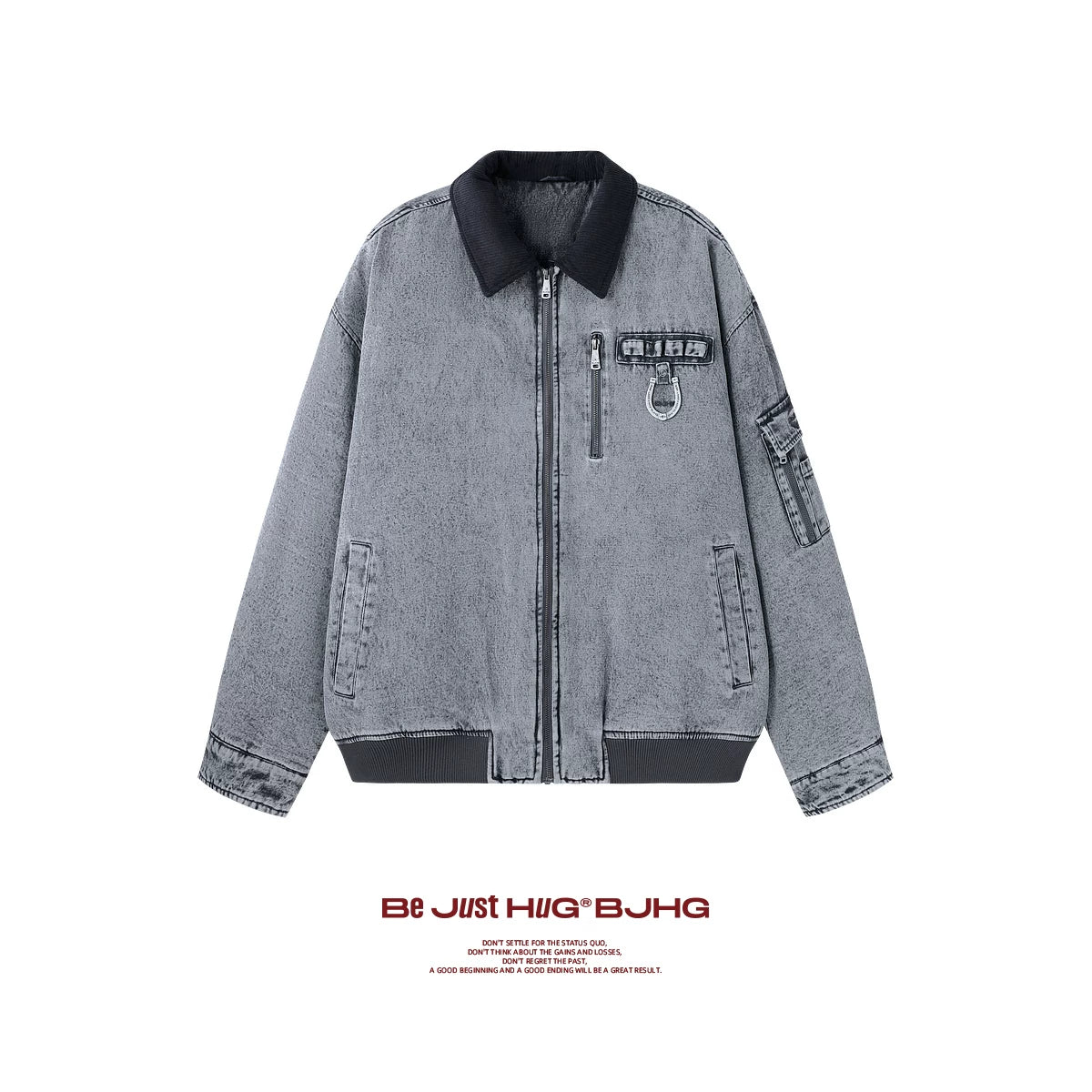 BJHG Retro Thickened Cotton-padded Jacket