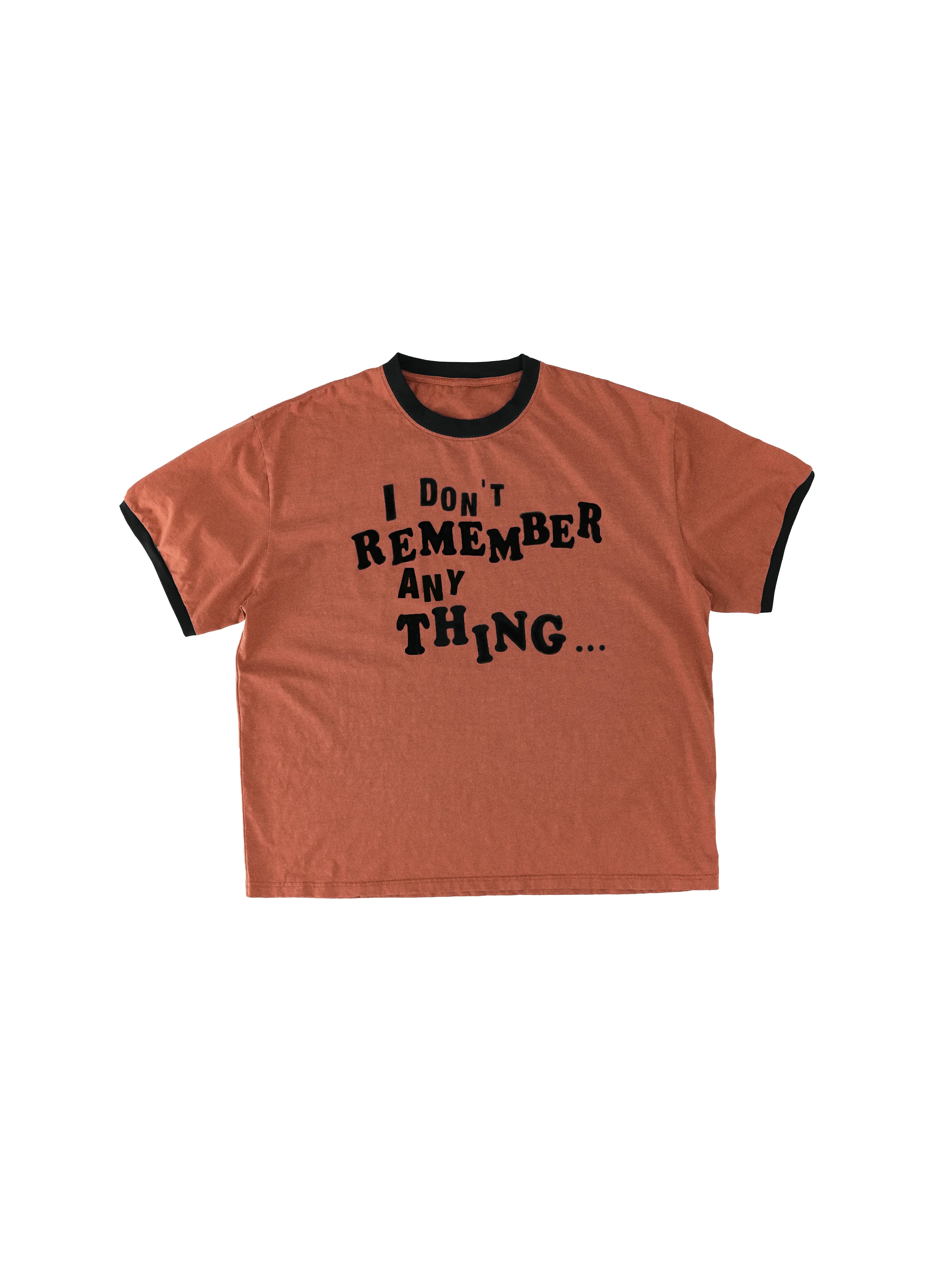 LIBERAFIT Contrasting Letter Print Casual Tee