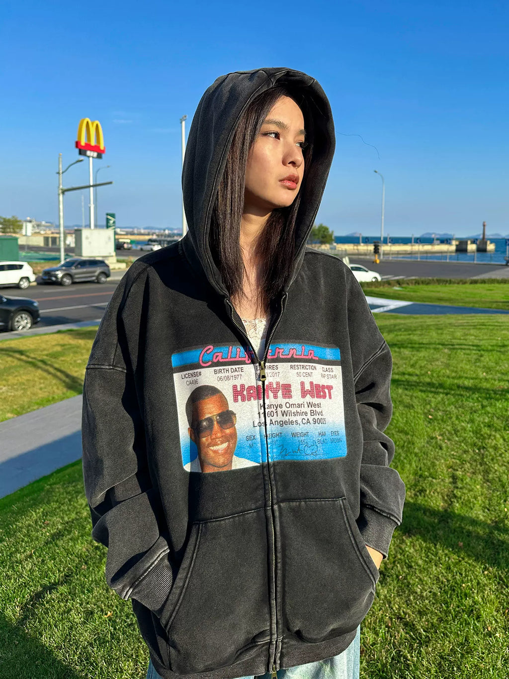 DKNT Kanye Y2K Zipper Jacket