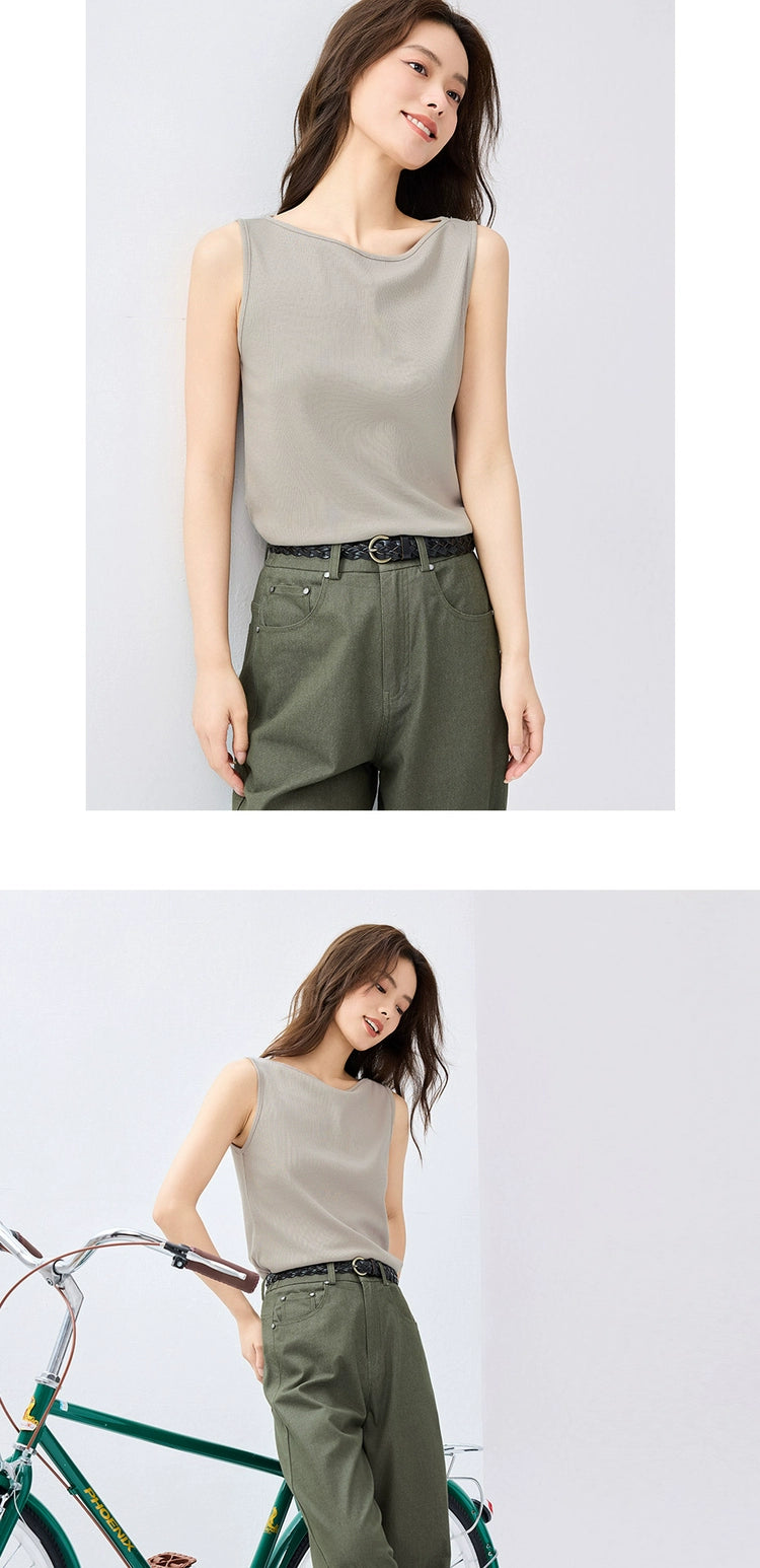 Giordano One-neck Slim-fit Knitted Vest