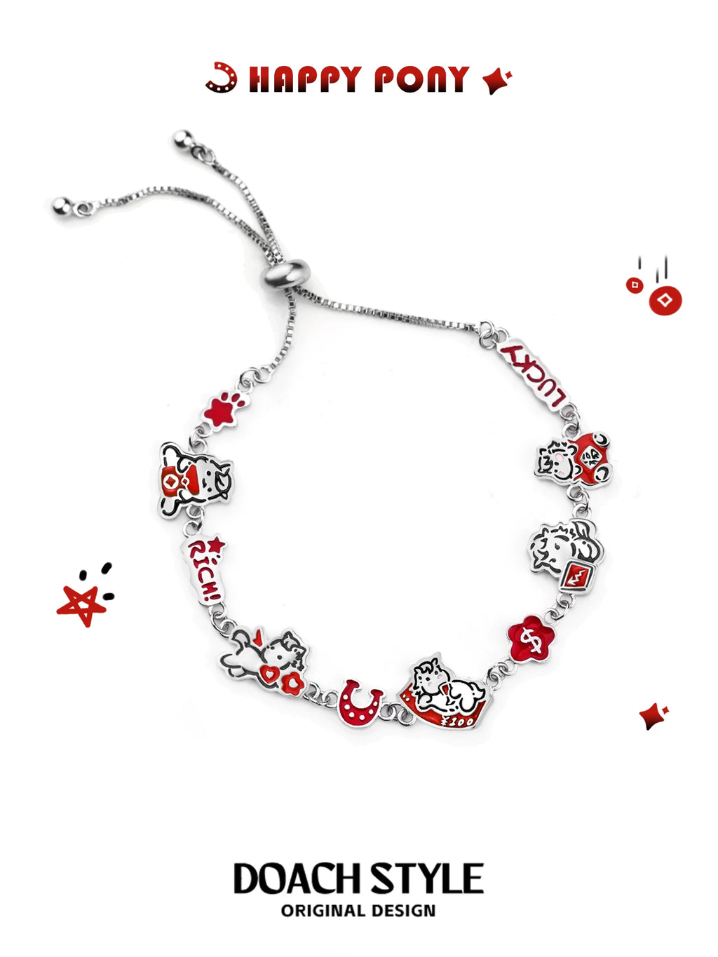 DOACH "Coming Soon" Pony Bracelet