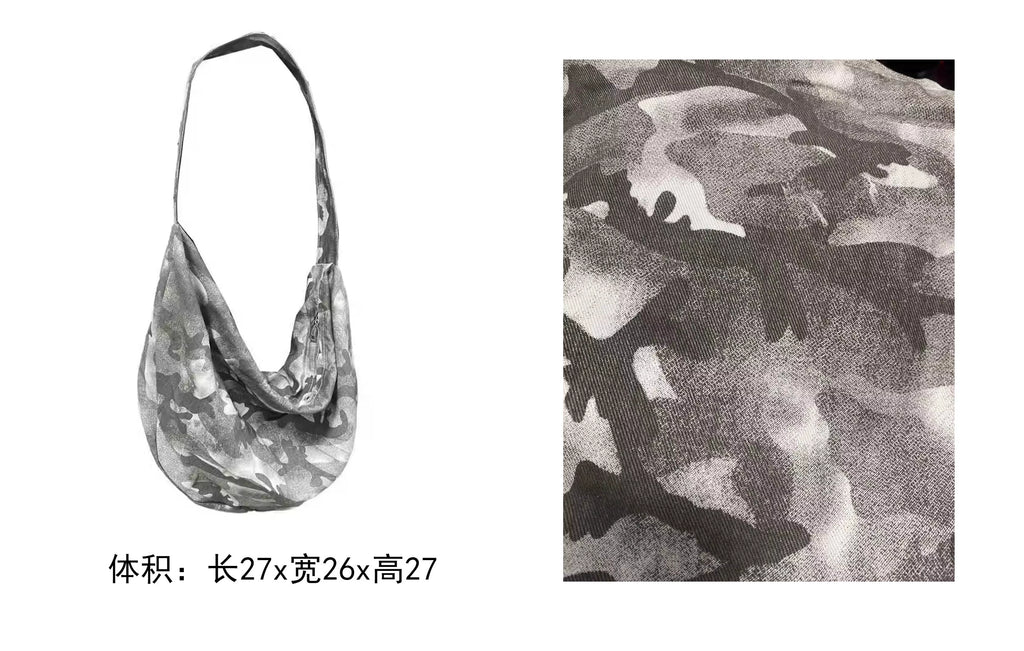 DETW24SS custom camouflage fabric integrated large-capacity pose backpack
