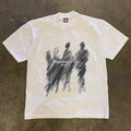 UPUPXIA  Alphabet Loose Casual Tee