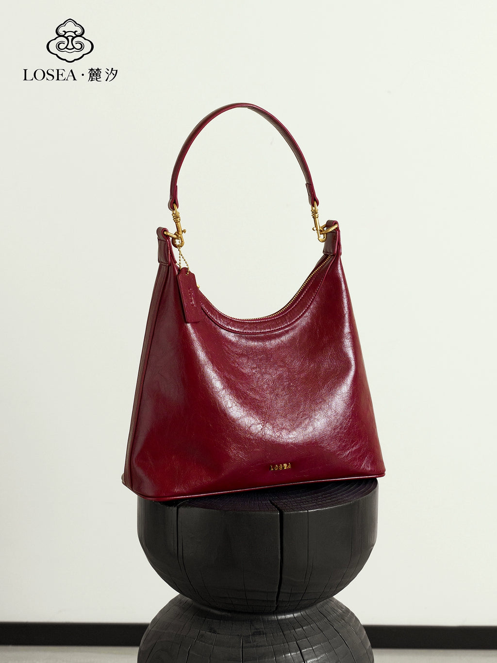 LOSEA Textured Commuter Underarm Bag