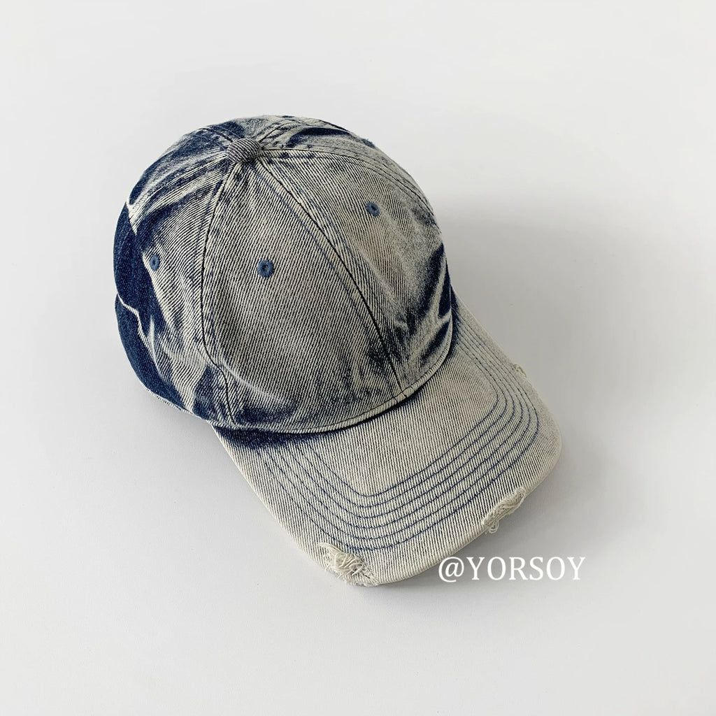 YORSOY Retro Old Tie-dye Cap