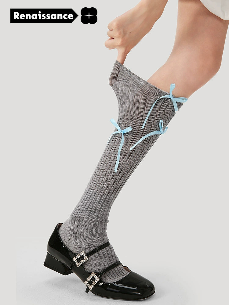 Renaissance miu ballet calf socks