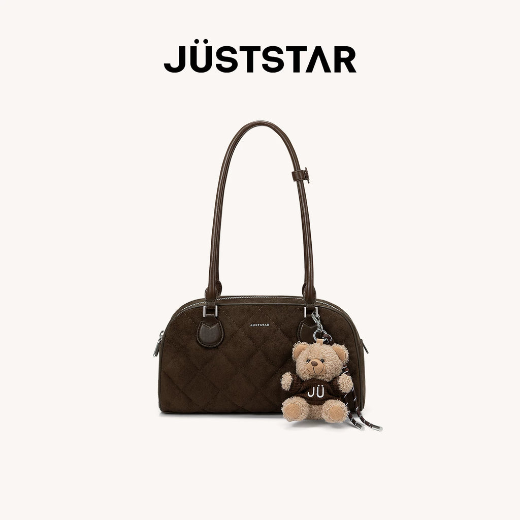 JUST STAR Versatile Rhombus Shoulder Underarm Bag