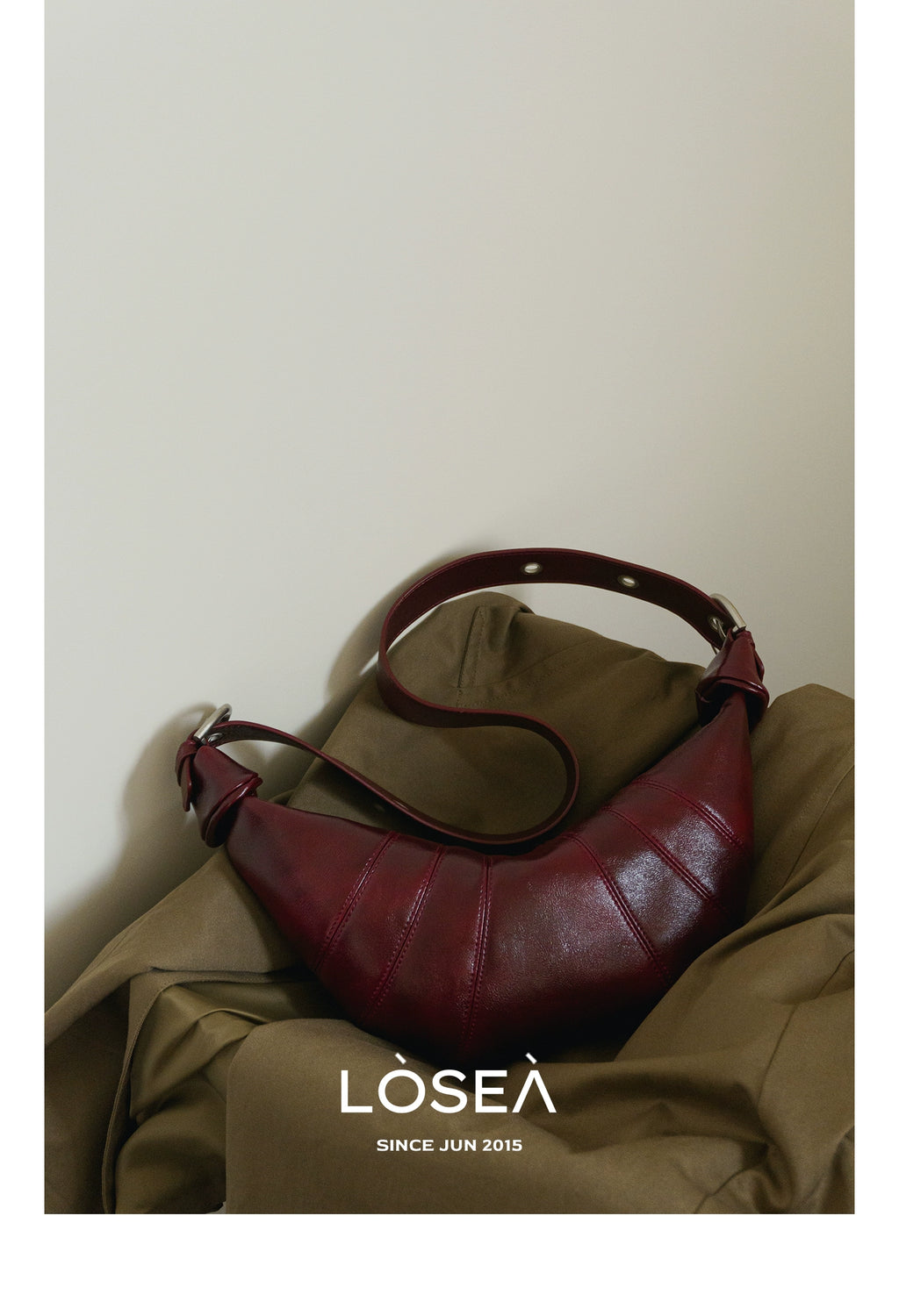 LOSEA Premium Textured Versatile Retro Shoulder Crossbody Bag