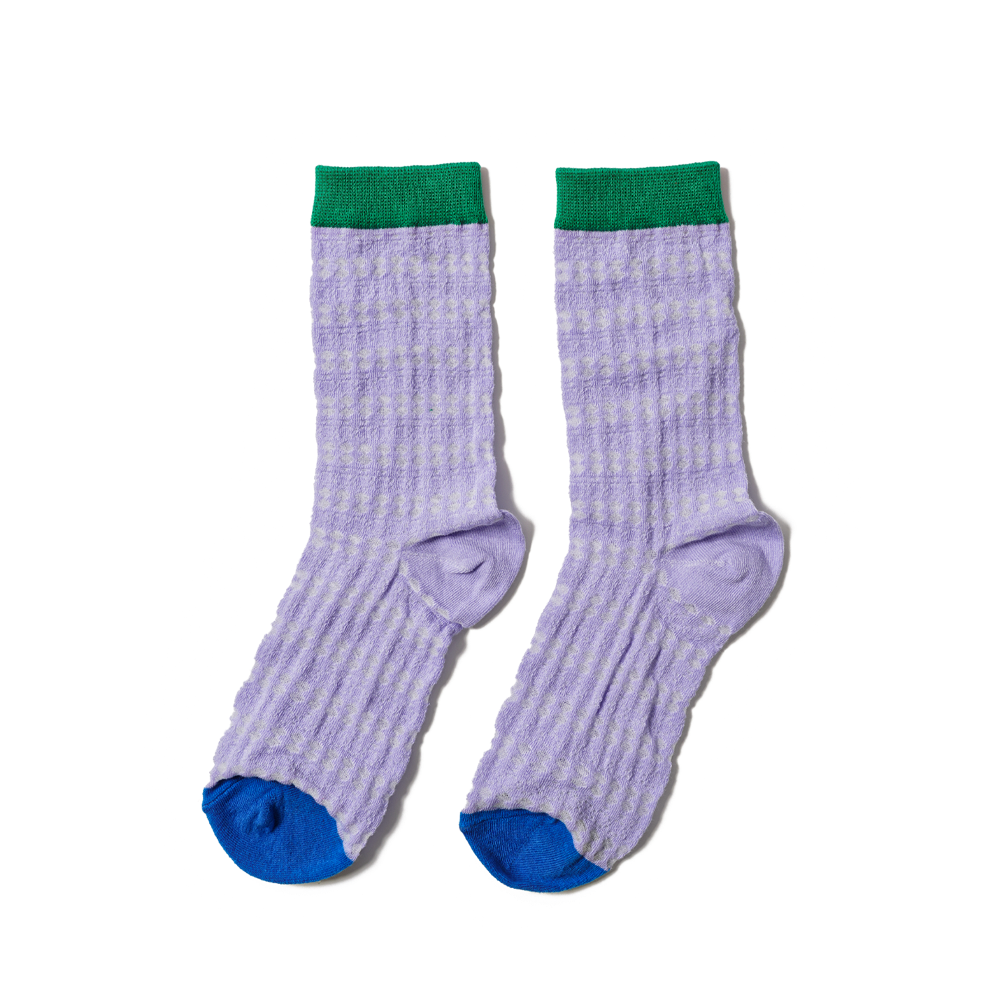 Momogigi street diary, retro contrasting color, breathable, comfortable and versatile, fashionable summer thin mesh socks