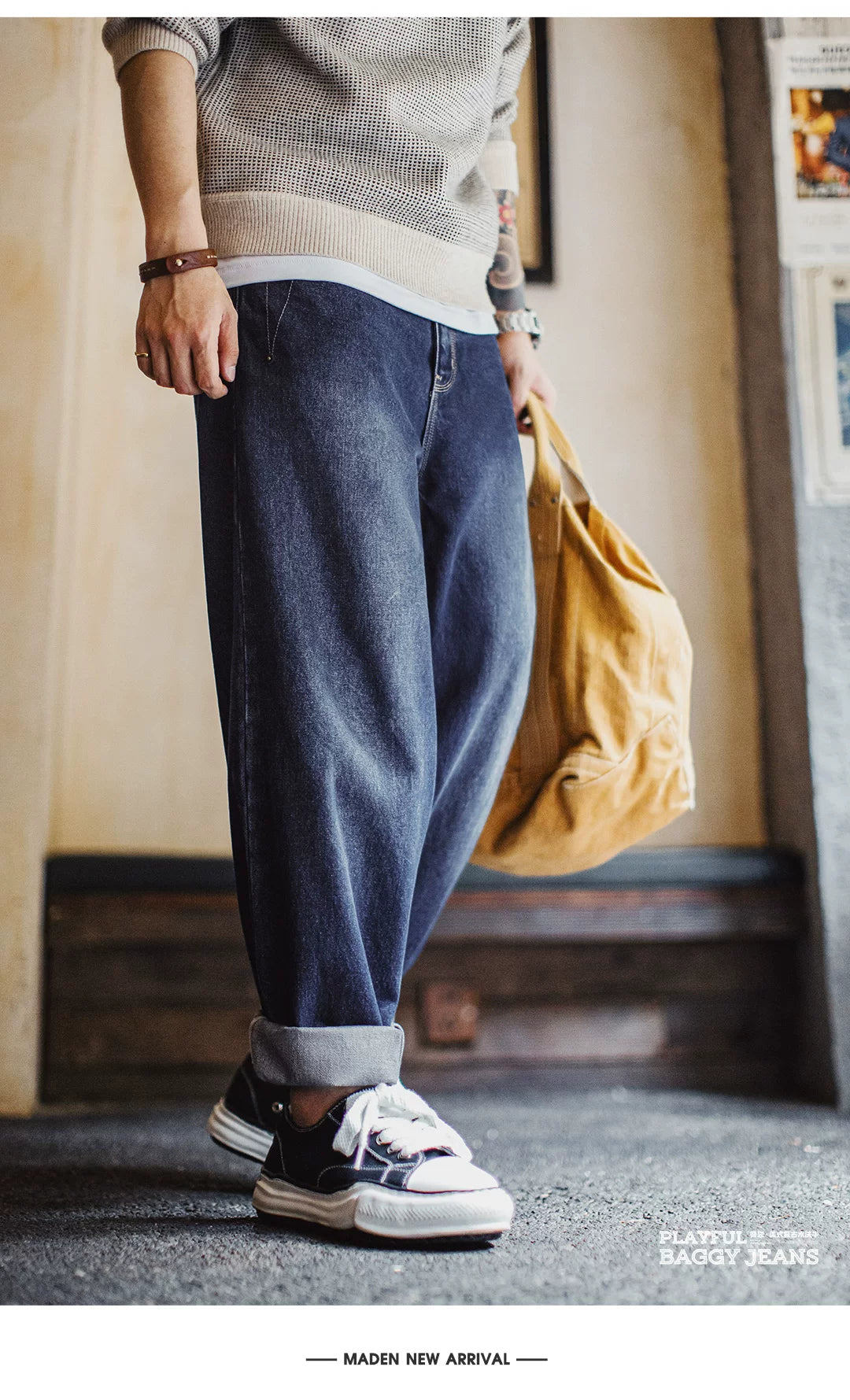 MADEN Workwear 400g Relaxed Fit Jeans