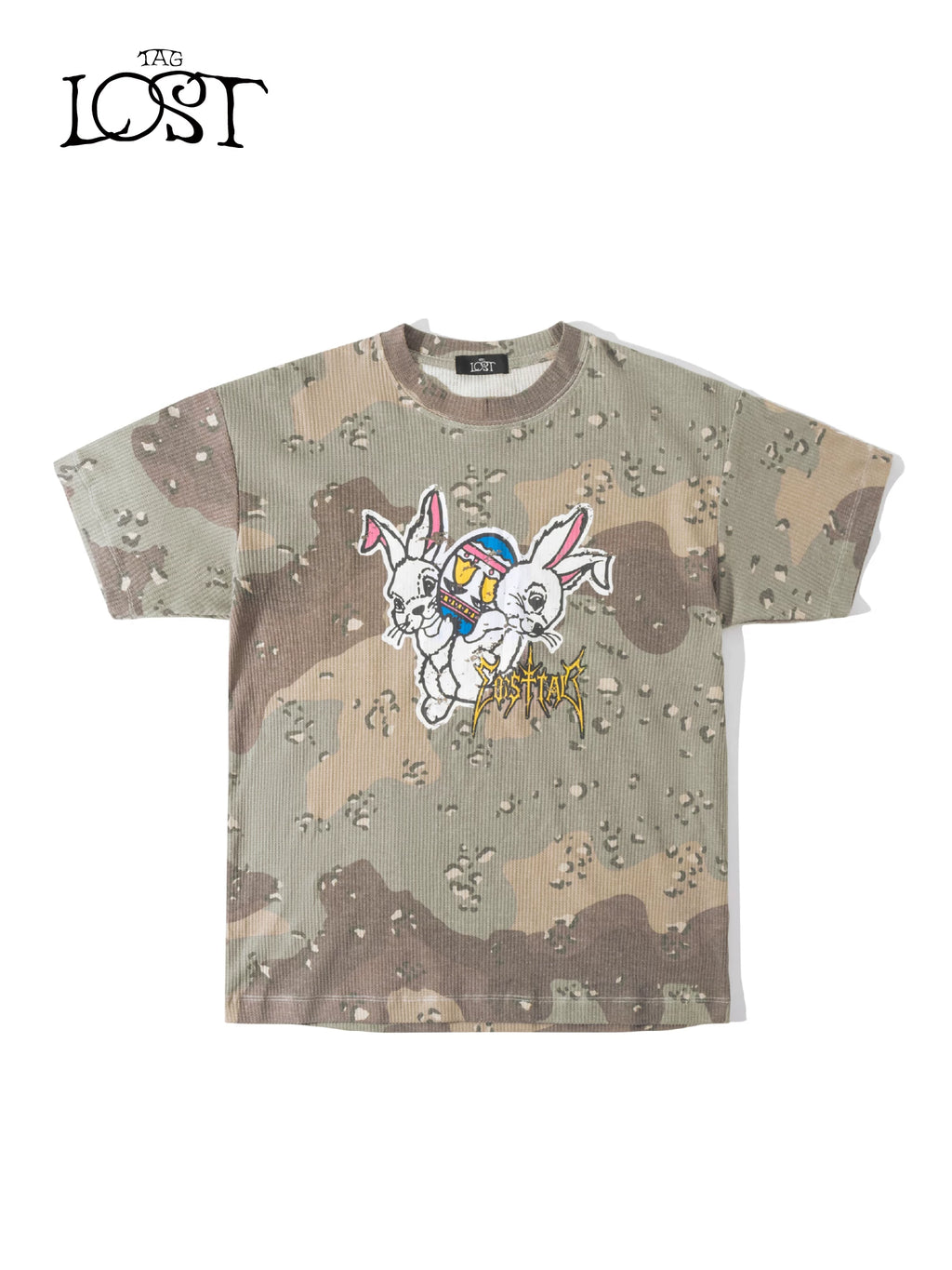 LOSTTAG Waffle Desert Camouflage Tee
