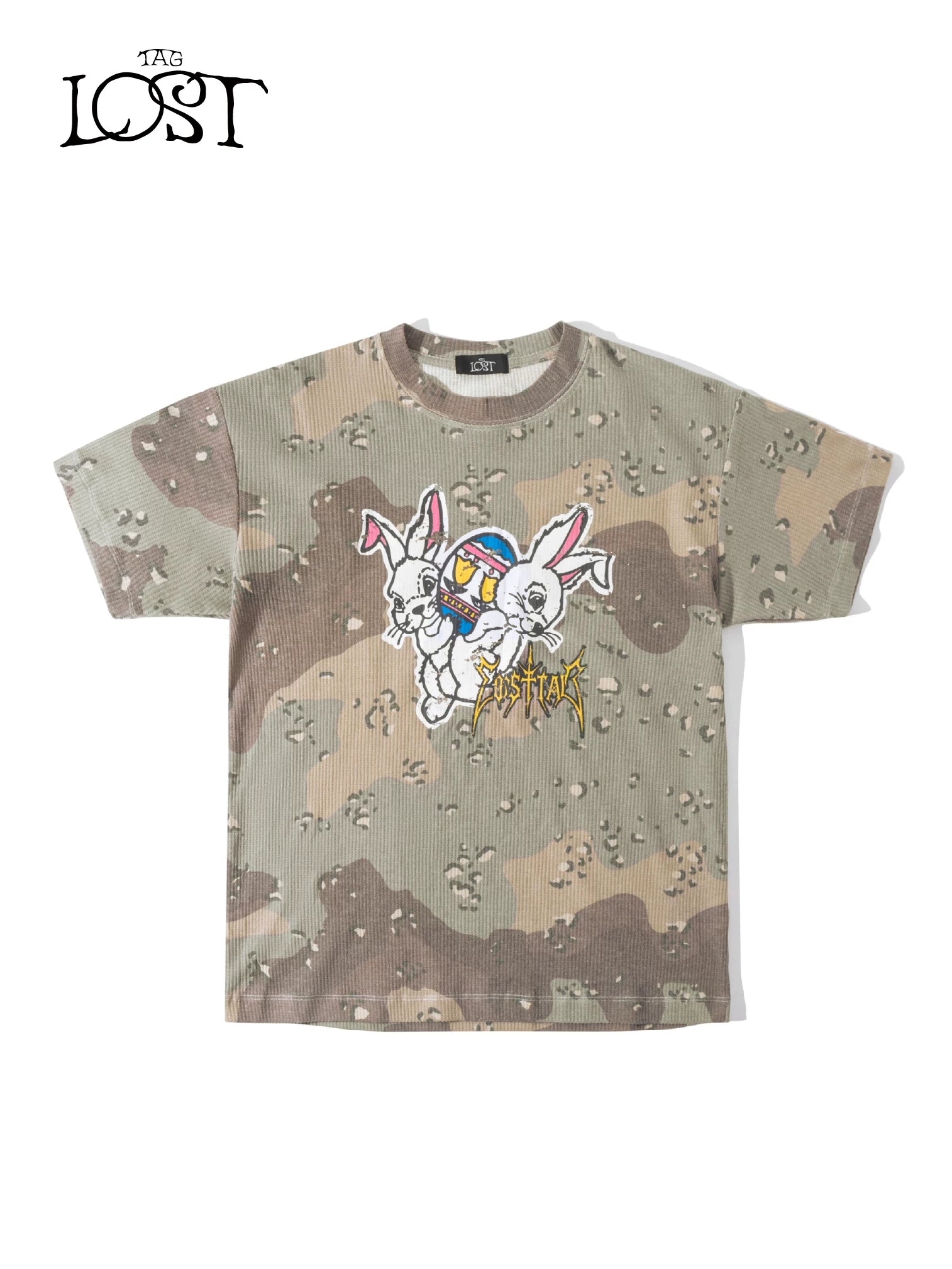 LOSTTAG Waffle Desert Camouflage Tee